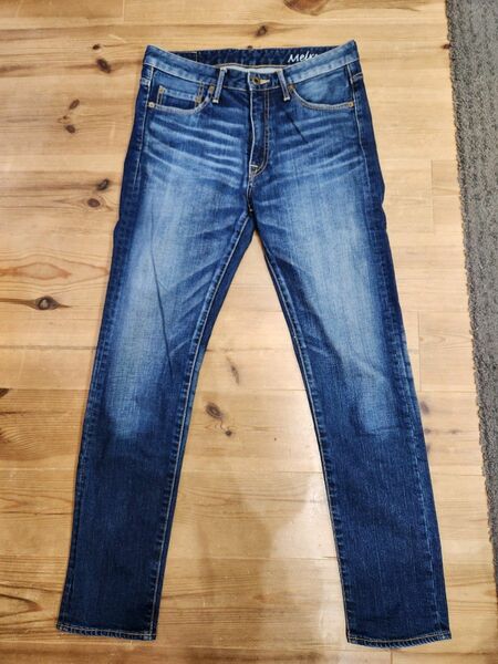 JAPAN BLUE JEANS　カリフ　メルローズ　W28　日本製　美品 デニムジーンズ ストレッチ テーパード ジーパン s 