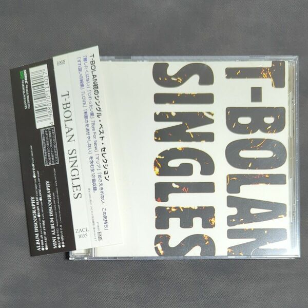 T-BOLAN　SINGLES　　CD BEST盤　1枚