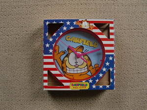 GARFIELD WALL CLOCK　ガーフィールド 壁掛け時計　未使用　作動確認済　SEGA　非売品　ＵＦＯキャッチャー商品