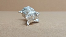 N-88 CHRISTOFLE クリストフル スコティッシュテリア フィギュリン フランス Dog scottish terrier silver figurine FRANCE 犬 置物_画像7