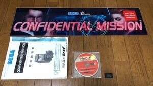  Comfi electron .ru* mission CONFIDENTIAL MISSION. GD-ROM disk . key chip other [SEGA|NAOMI]