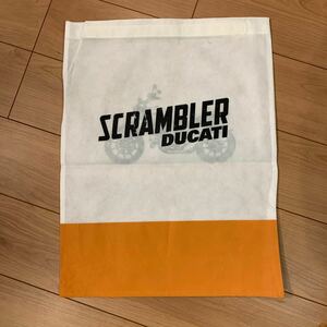 ドゥカティ アパレル　ショッピングバッグ　DUCATI scrambler