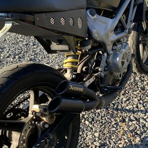 ホンダVTR250 大改造車です。タンデムステップ無し シートレール切断等 一応実働ですがカスタム素材です。カフェレーサーのベースにどうぞの画像6