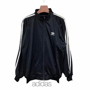 adidas ,アディダス ,トラックジャケット ,ブラック ,ジャージ ,スポーツウェア ,Lサイズ