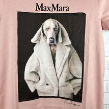 新品100%本物 MAXMARA ドッグ Tシャツ マックマーラ XS_画像2
