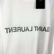 新品100%本物 SAINTLAURENT リバース Tシャツ サンローラン_画像2