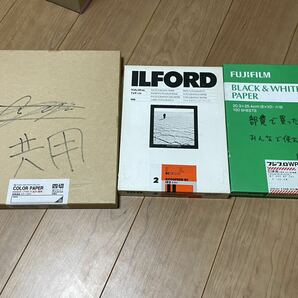 印画紙期限切れ FUJI・ILFORD・GEKKOその他、開封済み。一部未開封ありの画像5