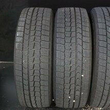 23年製 超バリ山 ダンロップ WINTER MAXX 02 / ECO FORME【 205/60R16 / 6.5J +38 114.3 5H 4本 】スタッドレス ノア ヴォクシー等_画像7