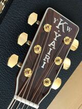 【状態良好！】K.Yairi YW-1000ヤイリギター　アコースティックギター リペア済のカスタムギター_画像9