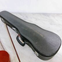 ジャンク Andalusia アンダルシア バイオリン AV-80 弦楽器 VIOLIN 付属品多数あり ハードケース付き 全長約59.4cm 4/4サイズ_画像9