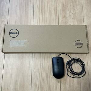 * новый товар не использовался проводной клавиатура мышь комплект * Dell Dell оригинальный черный модный белый Северная Европа собственное производство PC собственное производство персональный компьютер 