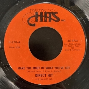 【HMV渋谷】DIRECT HIT/MAKE THE MOST OF WHAT YOU'VE GOT(H278)