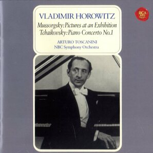CD (即決) ホロヴィッツのピアノで/ ムソルグスキー;展覧会の絵/ チャイコフスキー;１番協奏曲;トスカニーニ指揮の画像1