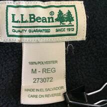 《 H 291》LLBean エルエルビーン 長袖 フリースシャツ アウトドア トップス Mサイズ 黒 1円スタート アメリカ古着 古着卸_画像3