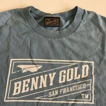 《 H 349》BENNY GOLD 半袖 Tシャツ プリント ストリート サンフランシスコ トップス 1円スタート アメリカ古着 古着卸_画像1