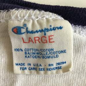 《 H 440》champion チャンピオン ノースリーブ Tシャツmade in USA Lサイズ トップス スポーツ 1円スタート アメリカ古着 古着卸の画像3