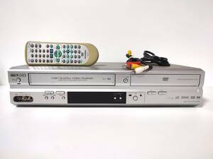 ●整備済み●MITSUBISHI DJ-V250 VHS＆DVD再生専用機 リモコン/取説CD付き 三菱