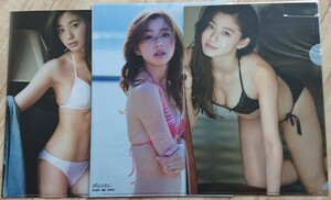  including in a package possible morning ratio .. both sides clear file 3 pieces set B5