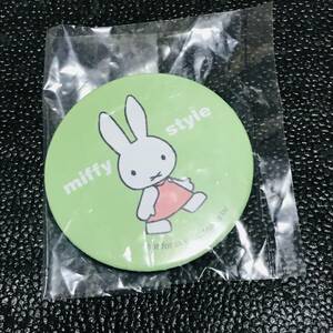 グリーン miffy style 限定 ミッフィースタイル 特典 非売品 ノベルティ 缶バッジ ピンズ ピンバッジ 心斎橋パルコ店 zakka フェスタ