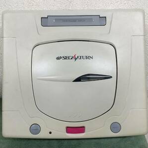 セガサターン 本体  SEGASATURN  専用カートリッジ  コートローラー1機  ソフト14枚  配線2本 色々まとめて 動作未確認の画像4