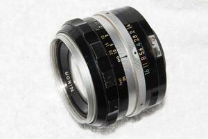 ニコン Nikon ニッコール NIKKOR-S Auto 50mm F1.4 後期型 非Ai ジャンク扱い