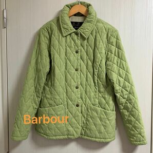 Barbour バブアー ピスタチオカラー　ショートコート　キルティングジャケット　春向き　スプリングジャケット