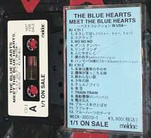 ◎送料込み！Blue Hearts ザ・ブルーハーツ / Meet Theベスト・コレクションIn USA◎非売品Promoサンプル・カセット_画像1