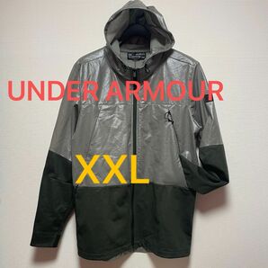 アンダーアーマー SWACKET スワケットジャケット　1306456 希少　メンズ XXL コールドギア　FITED グリーン