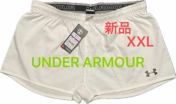 新品 アンダーアーマー ショートパンツ UNDER ARMOUR 短パン ハーフパンツ メンズ XXL LOOSE ルーズ