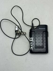 Panasonic パナソニック ワイヤレス マイクロフォン マイクロホン WX-4300 U 通電のみ確認済 本体へ書込みあり
