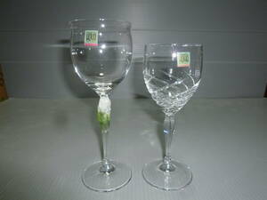 0 Hoya crystal HOYA[ wine glass 2 kind 2 customer ]0