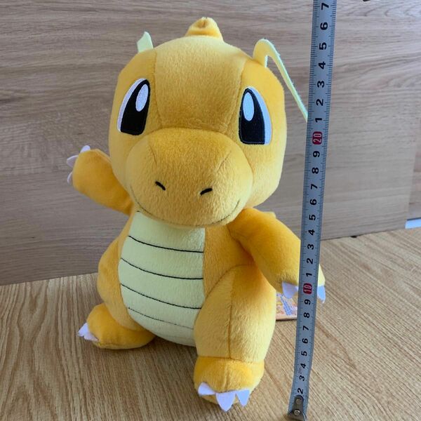 ポケットモンスター でっかいコロっとまんまる ぬいぐるみ　カラフル　　カイリュー