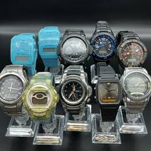 まとめて10本 腕時計 動作未確認 クォーツ デジタル CASIO Q&Q BEAMS Baby-G G-SHOCK など まとめ売り b3-95_画像1