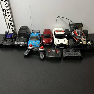 ジャンク 動ラジコン まとめ売り スポーツカー パトカー など　動作未確認 リモコン無しあり RC b3-99