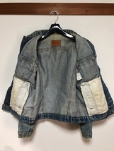 ユーロリーバイス EURO LEVIS フランス製 リーバイス 3rd 70505 デニムジャケット デニム Gジャン denim jeans サード made in france _画像4