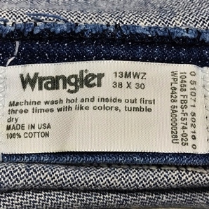 90's ラングラー Wrangler 13MWZ デニム パンツ W38 L30 USA製 denim ジーンズ ビンテージ アメリカ製 501 リーバイス rrl levis polo gapの画像2