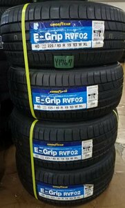 グッドイヤー★225/40R19★Efficient Grip RVF02 (エフィシェントグリップ アールブイエフ02) 新品タイヤ4本 [Y1767C]