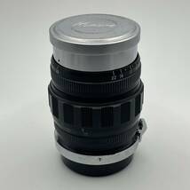 希少 KOMURA- 105mm f2.8 コムラー Sankyo Koki Japan 三協光機 Nikon ニコン Sマウント 革ケース ビューファインダー付_画像3
