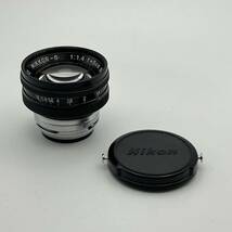 NIKKOR-S・C 5cm f1.4 After Black Paint ニッコール 50mm ブラック 黒塗り Nippon Kogaku Japan 日本光学 Nikon ニコン Sマウント_画像1