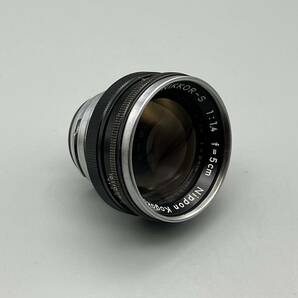 フォト工房キィートス整備 NIKKOR-S 5cm f1.4 ニッコールS・C 50mm Nippon Kogaku Japan 日本光学 Nikon ニコンSマウント 大口径標準レンズの画像6