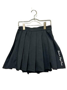 [ used ]mezzo piano junior Mezzo Piano Junior child clothes Kids skirt black in na- pants attaching girl M 150cm