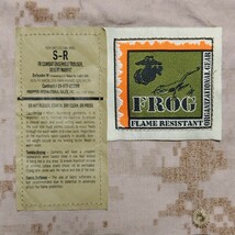 USMC 美品 MCCUU 防炎素材FROG DESERT MARPAT【表記サイズS/R】トラウザー【製造業社:PROPPER】海兵隊マーパット 迷彩パンツ【米軍実物】_画像3