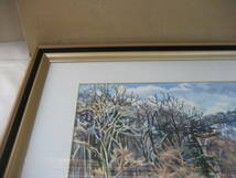 ◆希少！◆繁野三郎◆水彩風景画◆宮の森◆本物保証◆_画像3