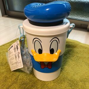 新品未使用 東京ディズニーリゾート TDR 限定 ポップコーンバケット ドナルドダック チップ&デール 折りたたみ 3段式 Disney ランド シー