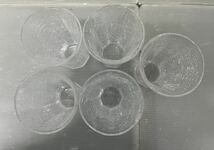 【未使用】 たち吉　雪あかり　グラス　クラフト　ビアグラス　5個セット　食器　八角ビアーグラス　_画像6