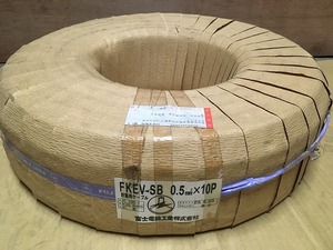  электрический провод FKEV-SB 0.5m.×10P 100m Fuji электрический провод 