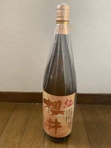 櫻井酒造 芋焼酎 紅 櫻井 25度 1.8L × 1本