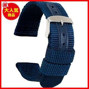 * deep blue _ size :18mm* - 18mm life waterproof 20mm fabric 22mm belt 24mm clock band clock belt clock band 