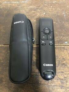 ■爆安■H-8■Canon キヤノンレッドレーザーポインター PR110-RC PowerPoint/Keynote/黒■