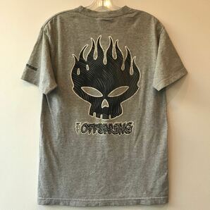 90s 00s USA製 THE OFFSPRING オフスプリング バンド Tシャツ M グレー AAA ポップパンク ビンテージ ロックT MADE IN USAの画像7